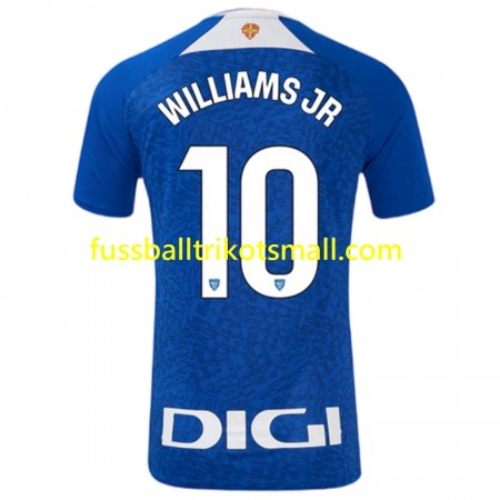 Fußballtrikots Athletic Bilbao Williams JR 10 2024-2025 Kurzarm Auswärts-trikot kaufen